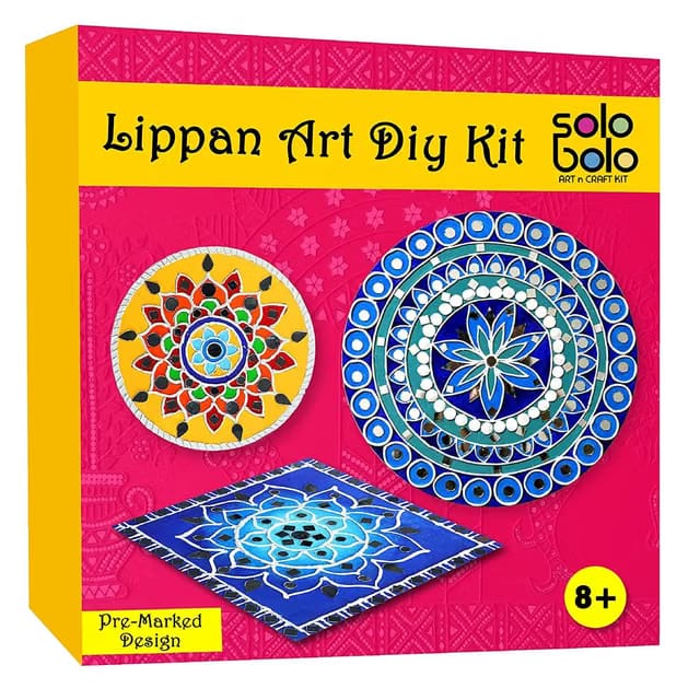 SOLOBOLO Lippan Art and Craft Materials Kit for Adults and Beginners