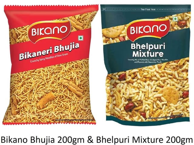 Bikano Bikaneri Bhujia & Bhelpuri Mixture