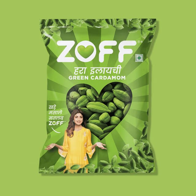 ZOFF Green Cardamom Whole - Elaichi