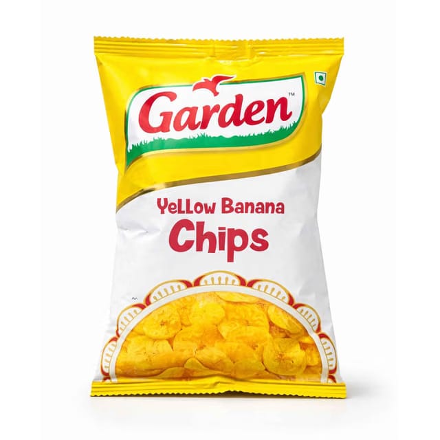 Garden Yellow Banana Chips, Crunchy Indian Snack