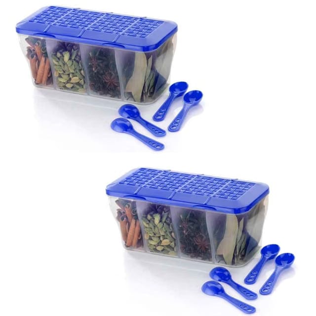 Kitchen Storage Container With Spoon
