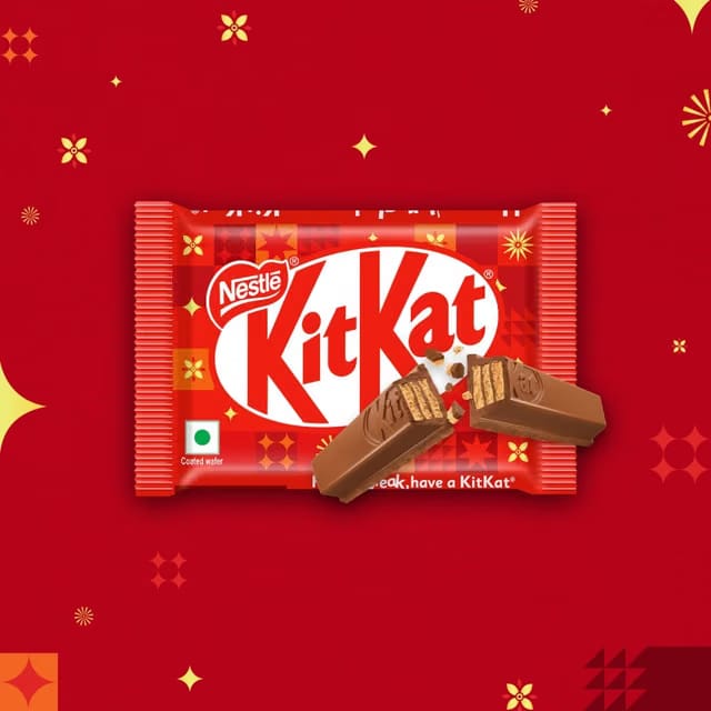 Nestle KitKat 4 Fingers Choco Coated Wafer Bar