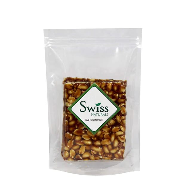 Swiss Naturals Peanut Chikki (Groundnut Chikki)