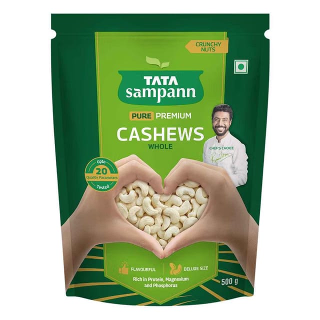 Tata Sampann Totally Pure Premium Cashews/Kaju