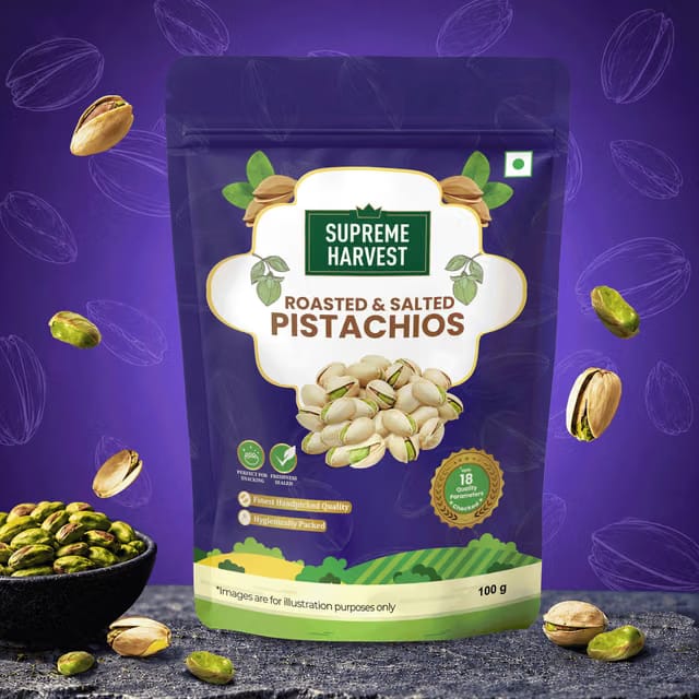 Supreme Harvest Roasted & Salted Pistachio