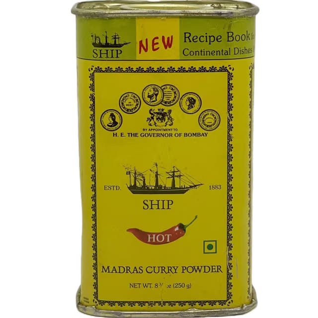 Ship Madras Curry Powder, Hot Variant