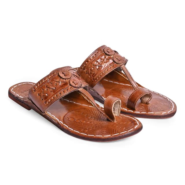 Kolhapuri Chappal for Men|Kolhapuri Slippers for Men|Kolhapuri Shoes for Men|Leather Slippers for Men|Wedding Slippers