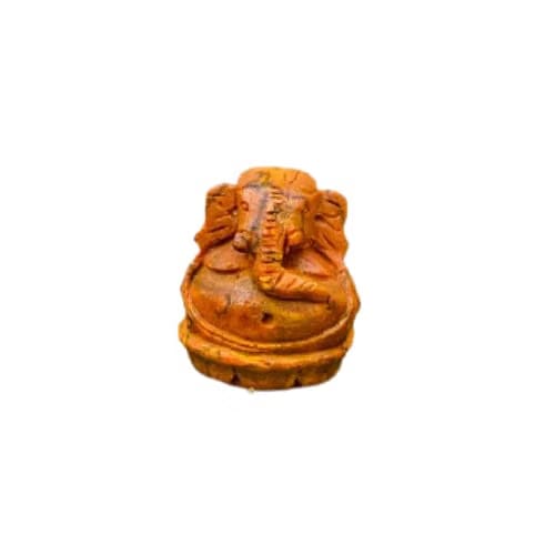 Pure Haldi Ganesh ji Idol for Home Decor