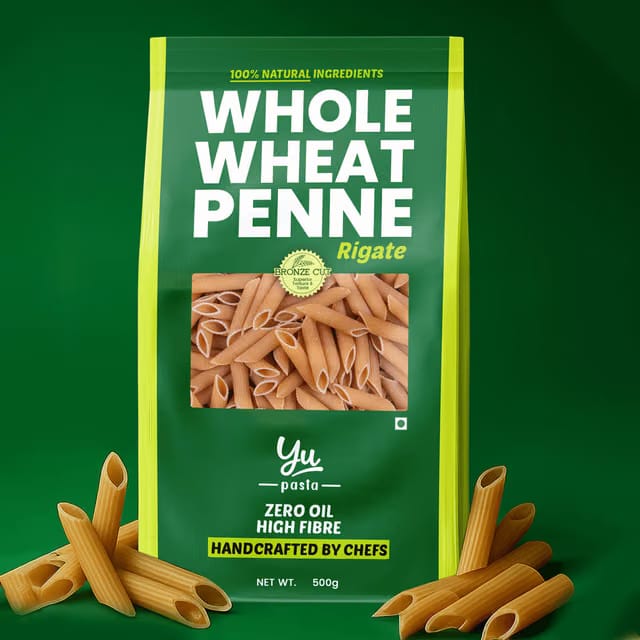 Yu 100% Whole Wheat Penne Pasta