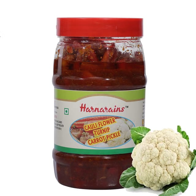 Harnarains (Old Delhi) Cauliflower, Turnip & Carrot Pickle