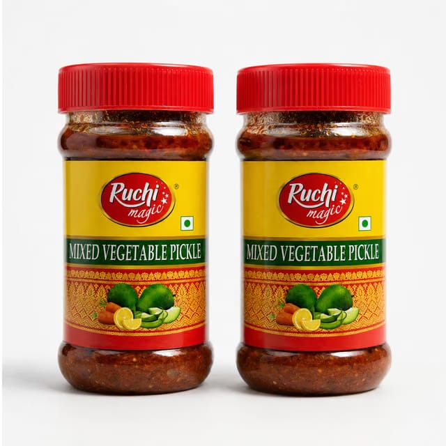 Ruchi Magic Mixed Vegetable Pickle Combo