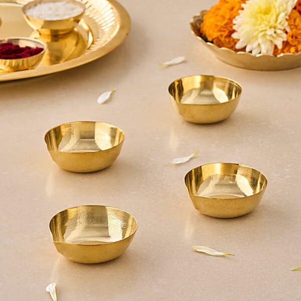 Brass Festive Decorative Diya