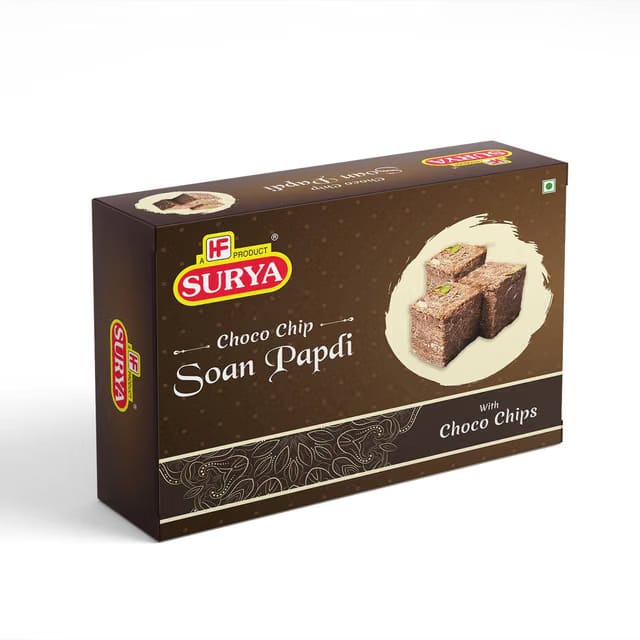 Surya 200gm Choco Chip Soan Papdi