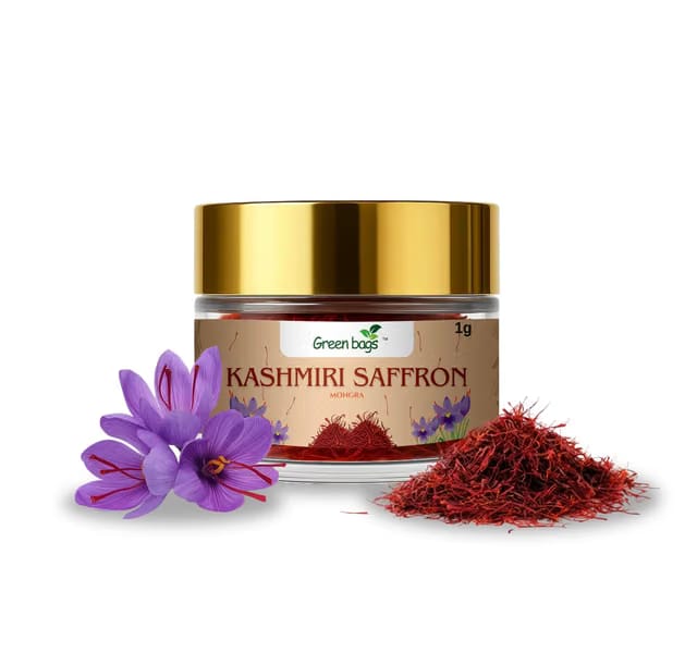 Green Bags Original Kashmiri Mongra Saffron (Kesar)