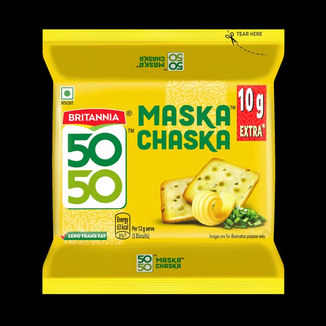 Britannia 5050 Maska Chaska Biscuits