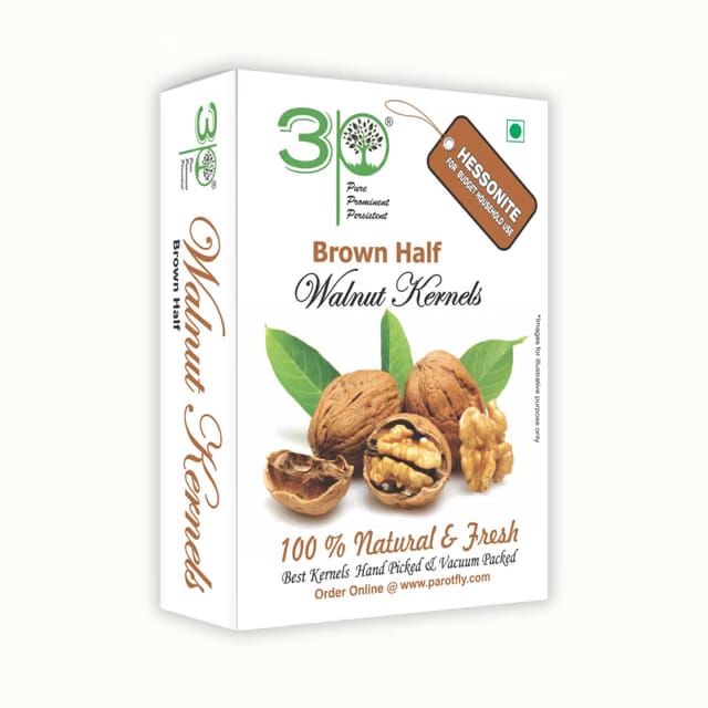 3P Kashmiri Walnut Kernels Without Shell, Walnut Without Shell, Brown Half Akhrot Giri, Fresh Organic Natural Akhrot