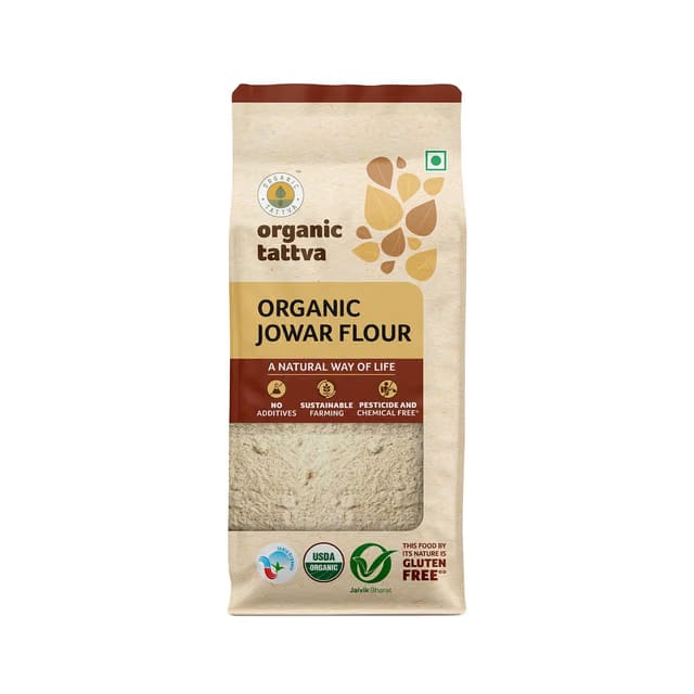 Organic Tattva Jowar Atta – All Natural and Fresh Sorghum Flour