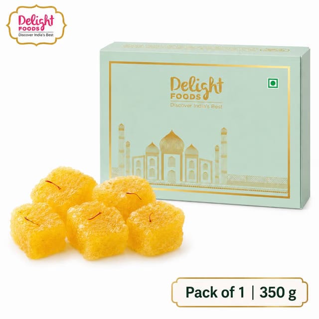 Delight Foods Original Agra Kesar Dry Petha
