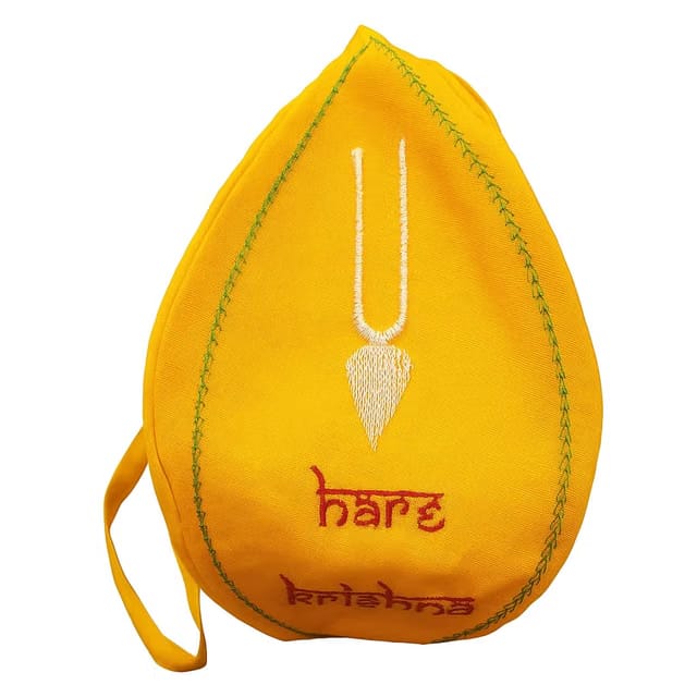 Gomukhi Jaap Mala Bag for 108 Beads, Gaumukhi Japa Chanting Bag, Bead Holder for Naam Jap, Mantra Jaap, Prayer, Pooja