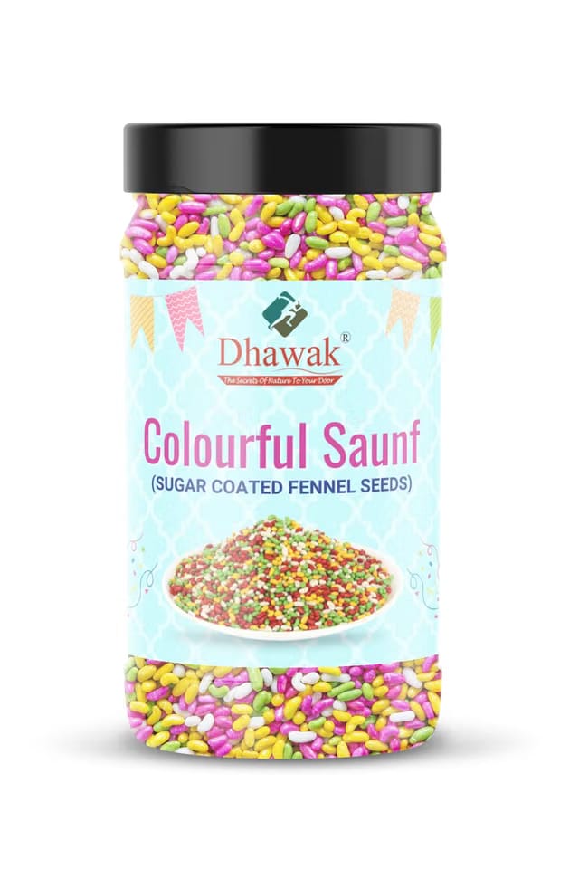 Dhawak Colourful Sugar Coated SAUNF