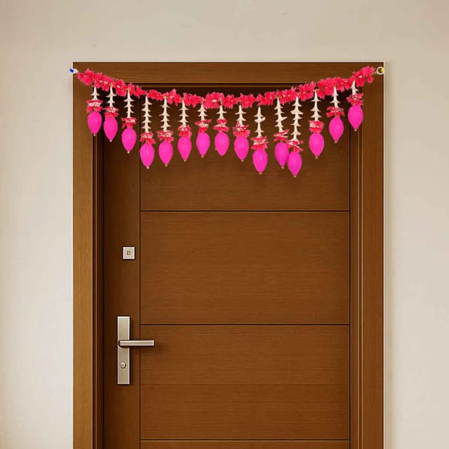Artificial Lotus Bud Toran