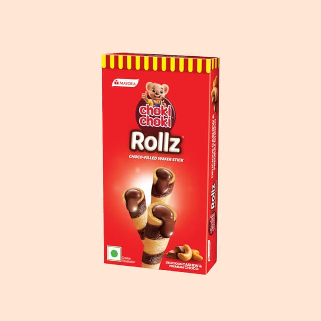 Choki Choki Rollz Choco filled Wafer Stick - 1 pack