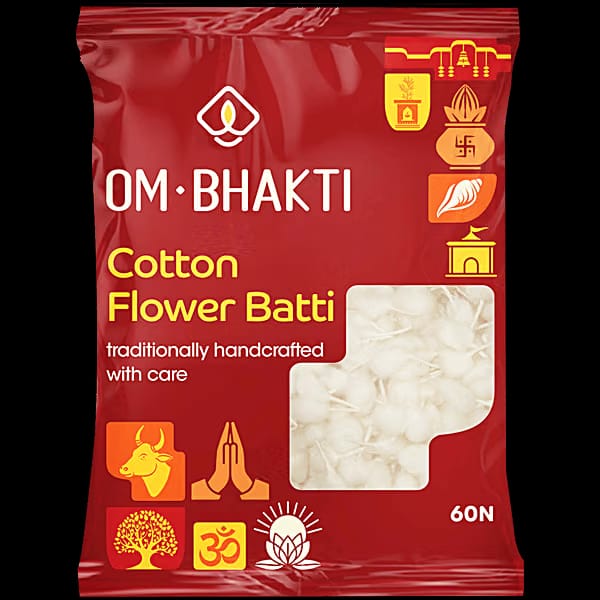 Cotton Flower Batti - Diya Wick