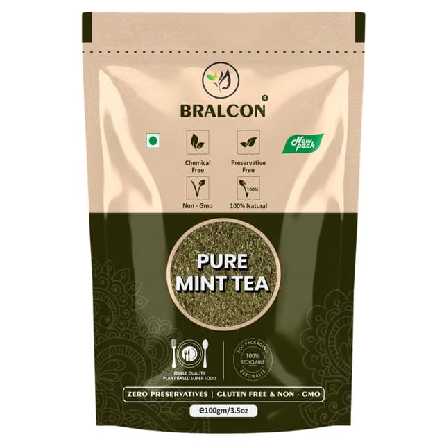 BRALCON Dried Mint Leaves Herbal Tea