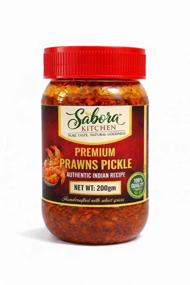 Sabora Kitchen Premium Prawns Pickle