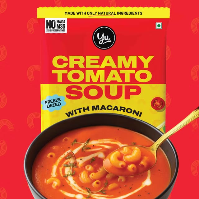 Yu Creamy Tomato Soup with Macaroni