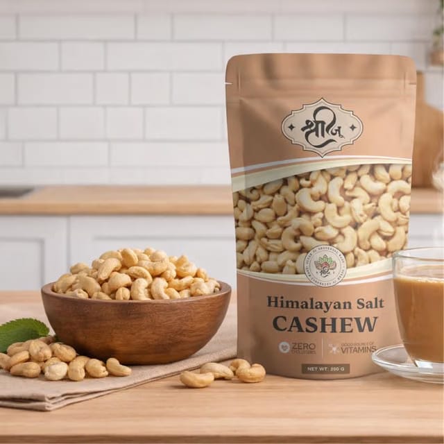 SHREE JU Roasted Cashew Nuts (Kaju)