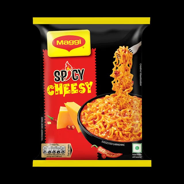 Maggi Spicy Cheesy Noodles, Instant Noodles