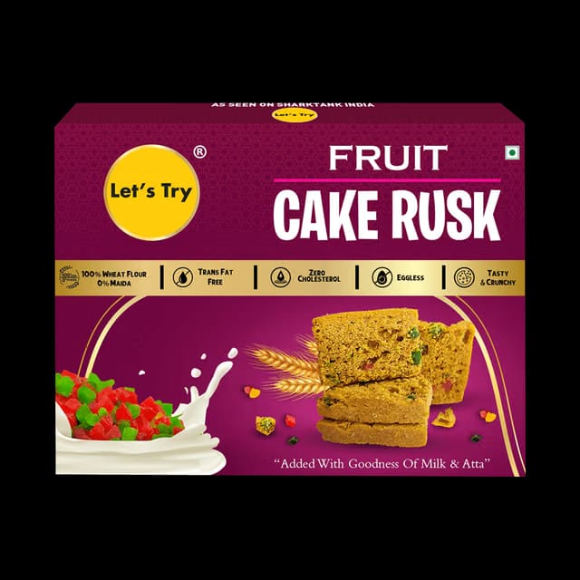 Let's Try Fruit Cake Rusk
