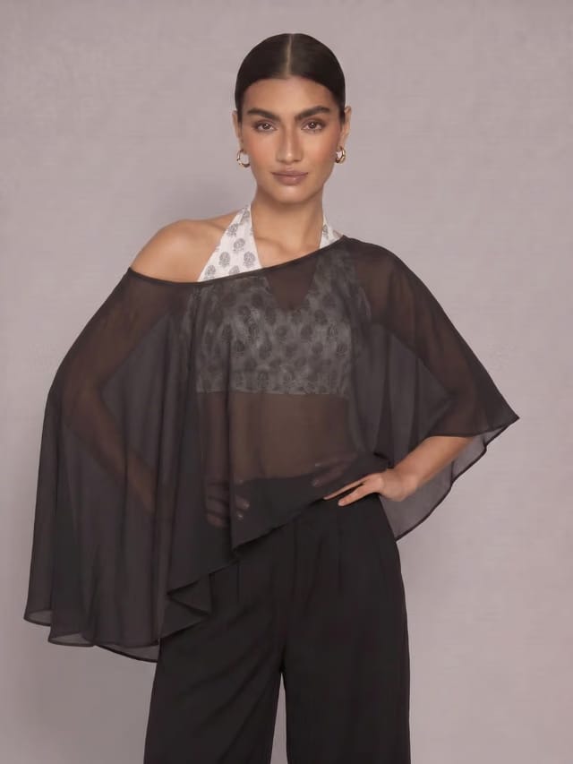 Varya Mul Sheer Cover Up