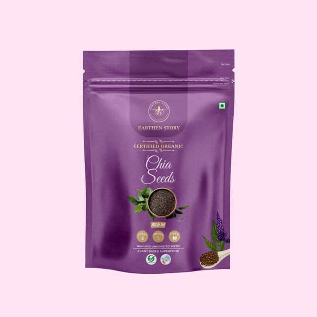 Earthen Story Organic Raw Chia Seeds