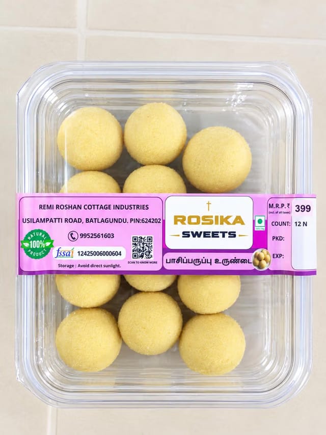 Rosika Sweets : Besan Laddoo
