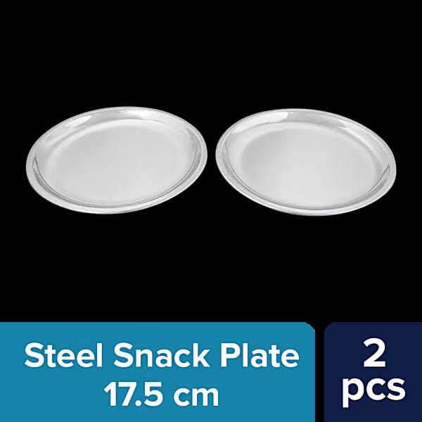 Snack Plate/Thali - No. 8, Beggi China, Stainless Steel