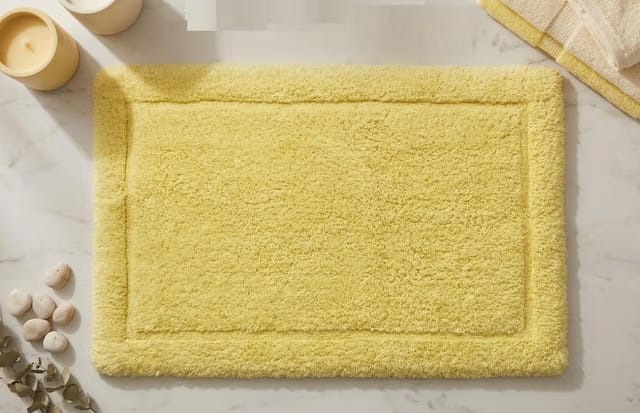 100% Cotton Bath Mat for Bathroom & Home