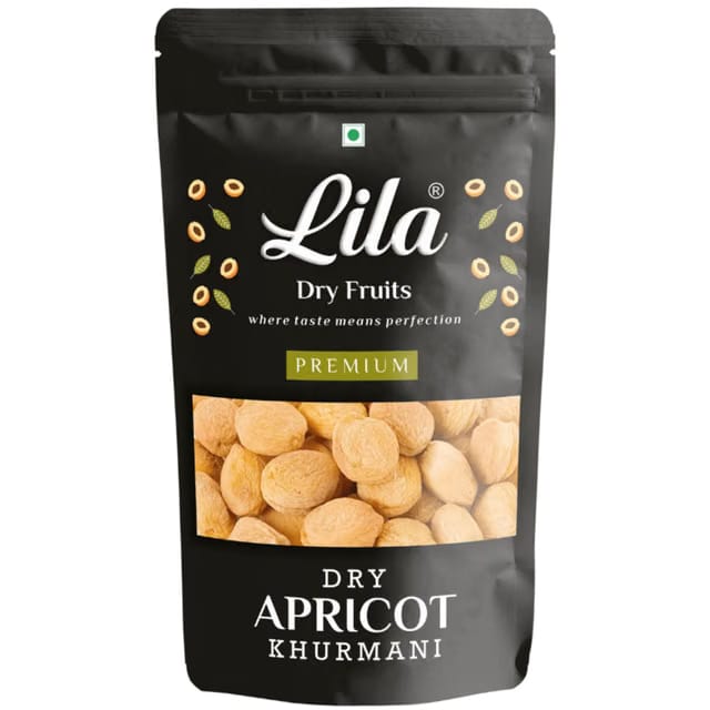 LILA DRY FRUITS Apricots 500 g – 100% Natural Dried Afghani Apricot