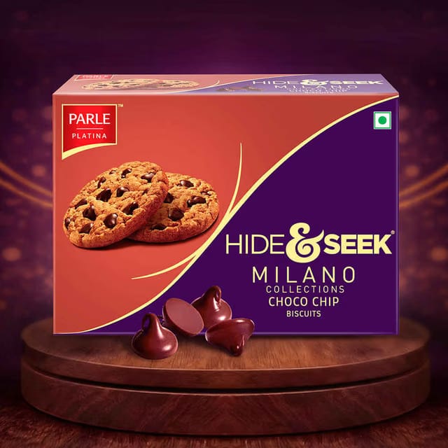 Parle Hide & Seek Milano Choco Chip Cookies
