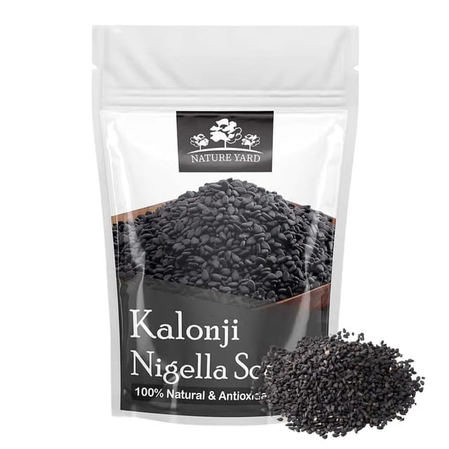 NATURE YARD Organic Kalonji Seeds for Hair Growth