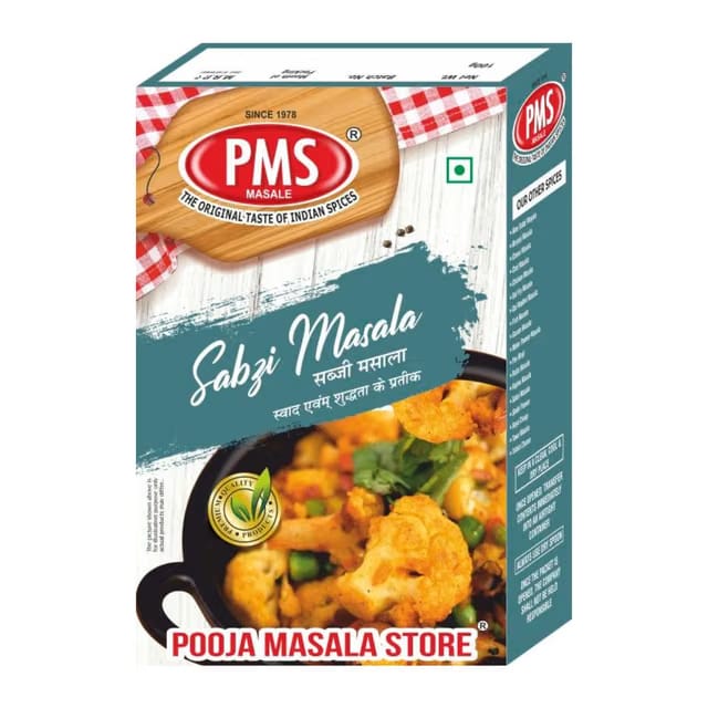 Pooja Masala Store Sabji Masala [100g] Spicy Hot Sabzi Masala
