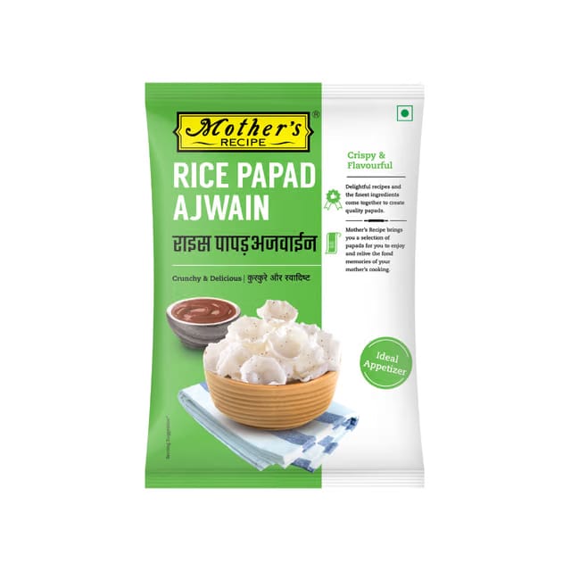 Mother's Recipe Rice Papad Ajwain