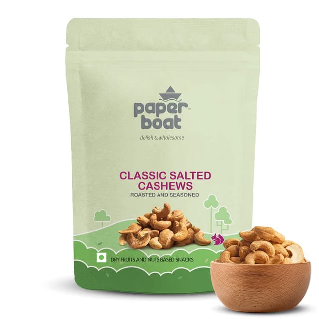 Paper Boat Classic Salted Cashews