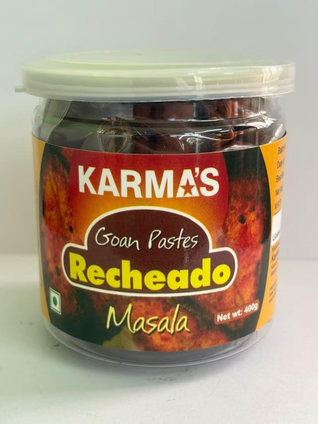 KARMA'S Recheado Masala 400Gms Jar