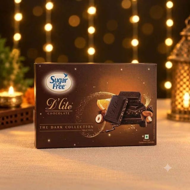 Sugar Free D'Lite Dark Chocolate Festive Celebration Gift Box