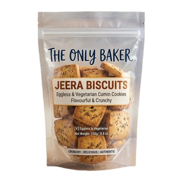 THE ONLY BAKER Jeera Biscuits