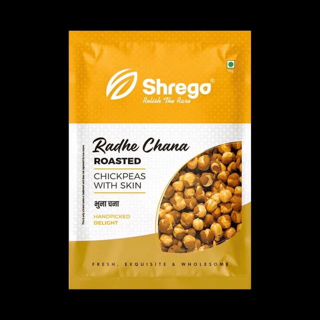 Shrego Radhe Chana Roasted Chickpeas with Skin