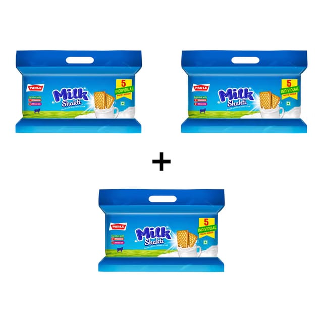 Parle Milk Shakti Combo