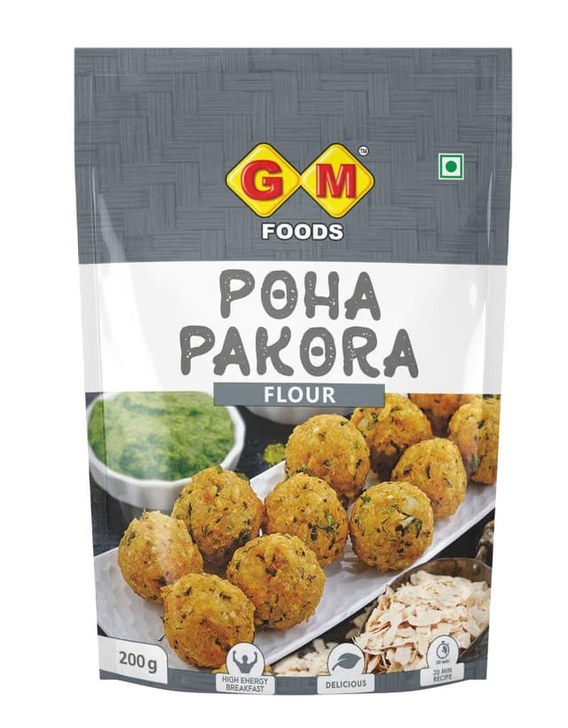 GM Foods Poha Pakora Mix